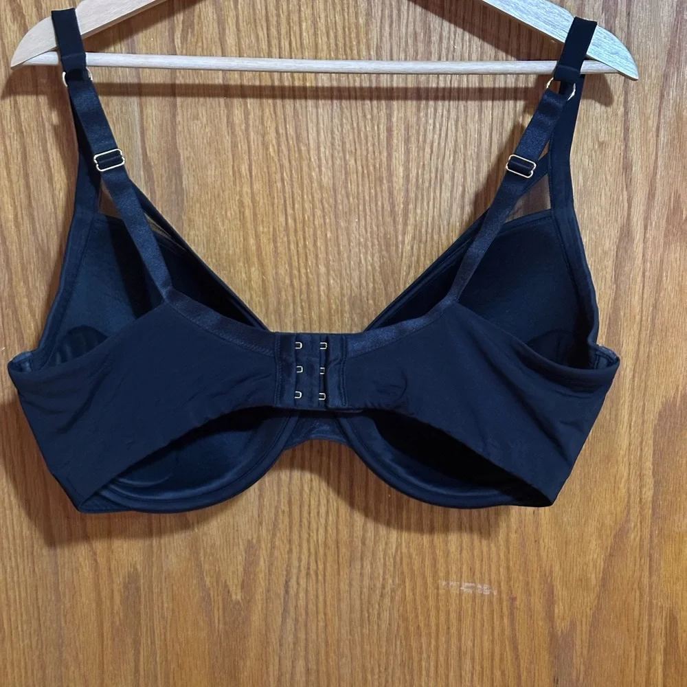 ThirdLove‎ 24/7 Classic Uplift Plunge underwire bra sz 38F black